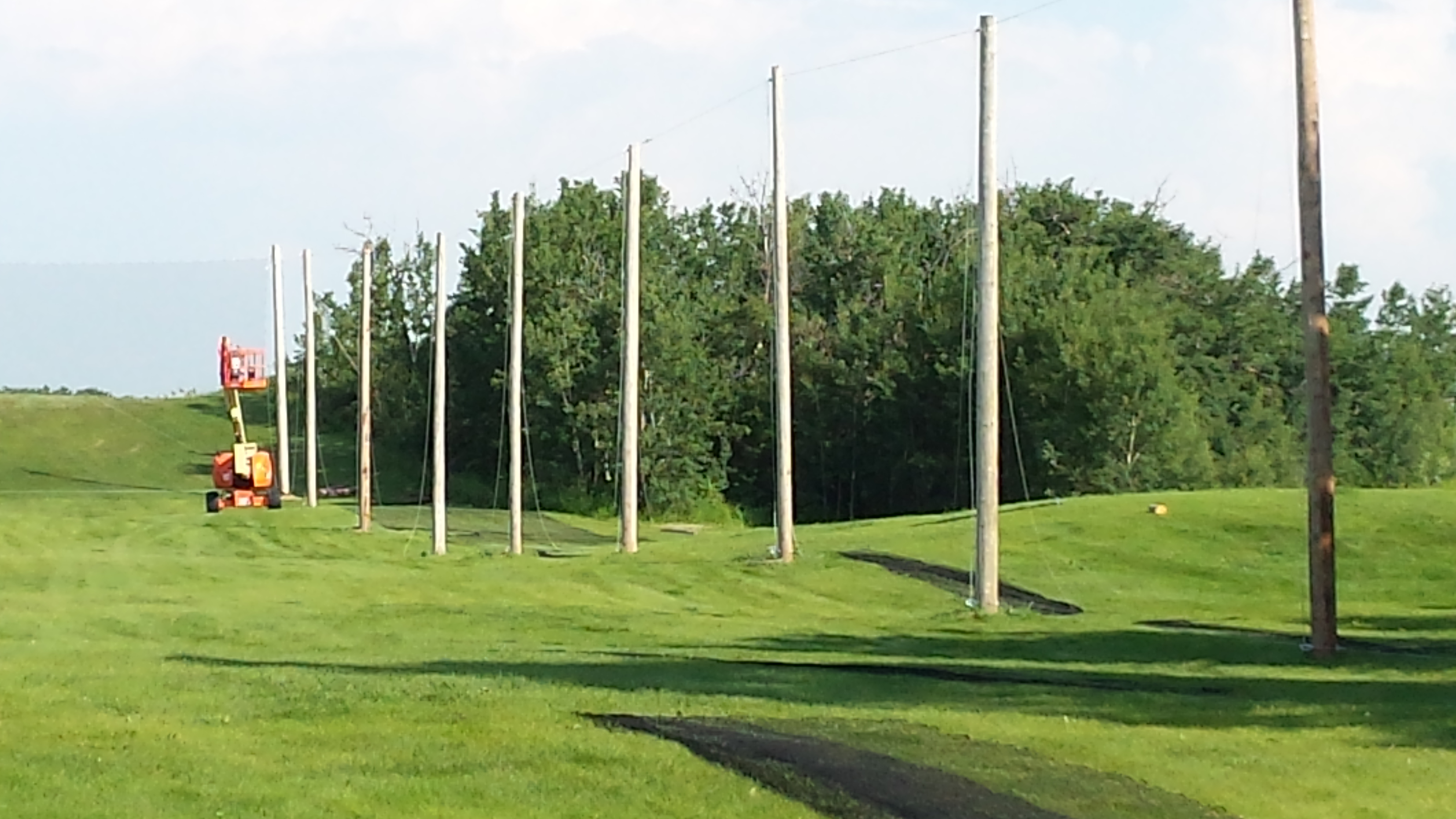 Custom Netting & Cabling Infrastructure for the Lashburn Town & Country