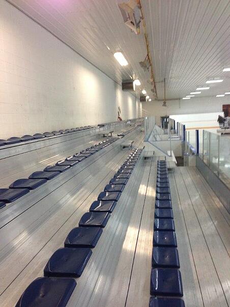 Designing & Manufacturing Custom Arena Bleachers for the Village of