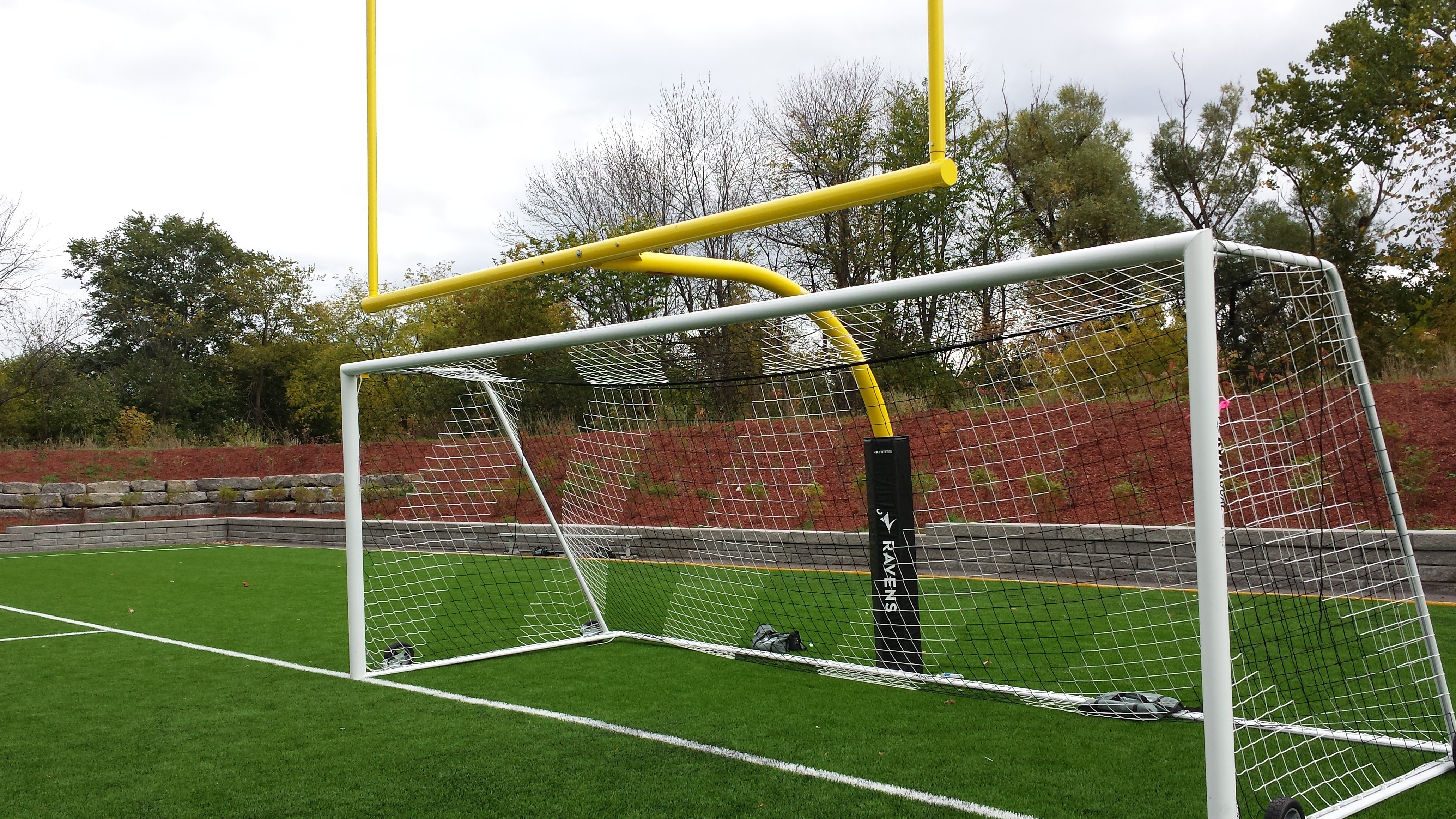 Football Uprights, Soccer Goals and Custom Post Padding for Carleton ...