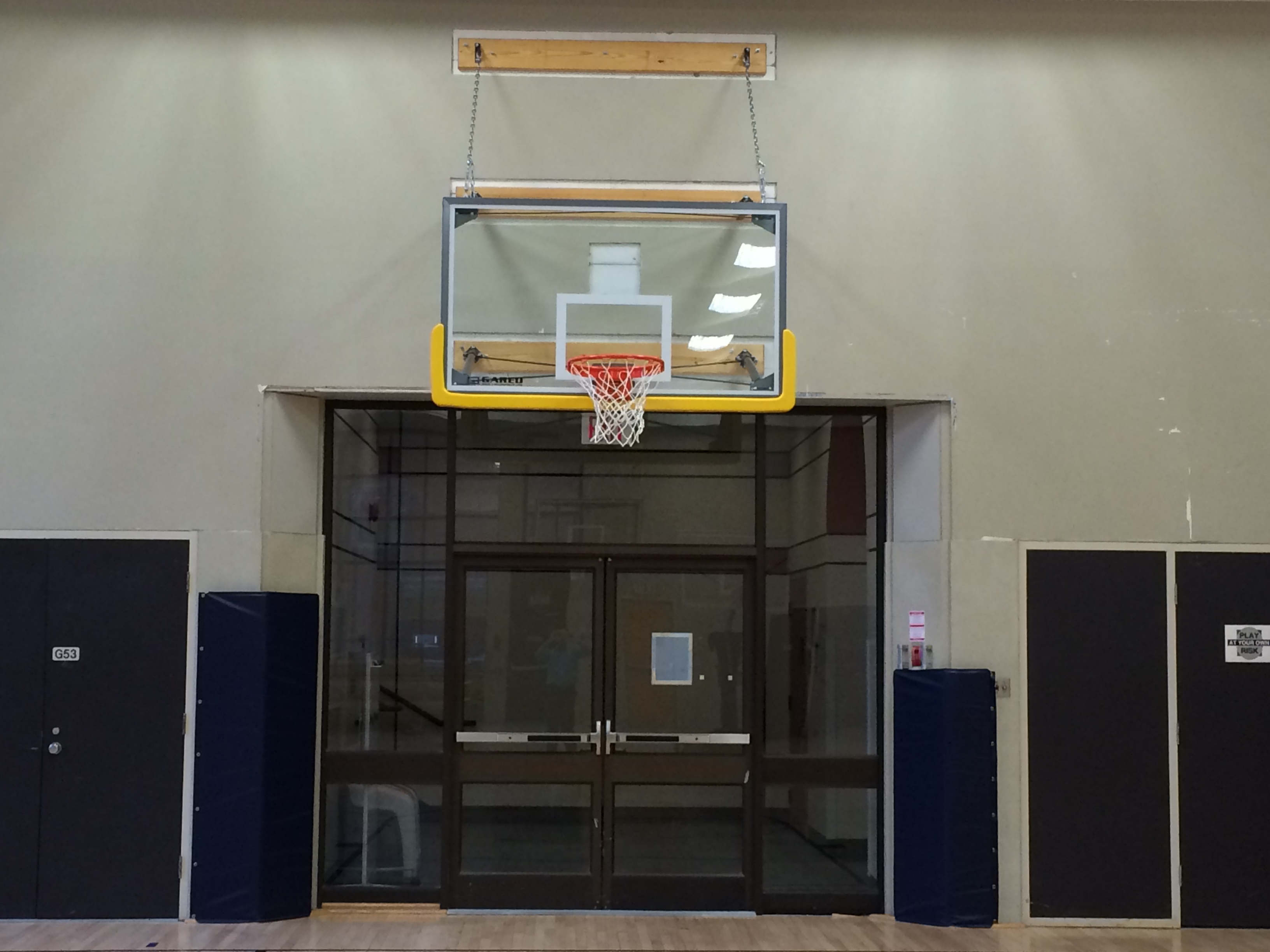 A New Basketball Backstop Solution for The Michener Institute