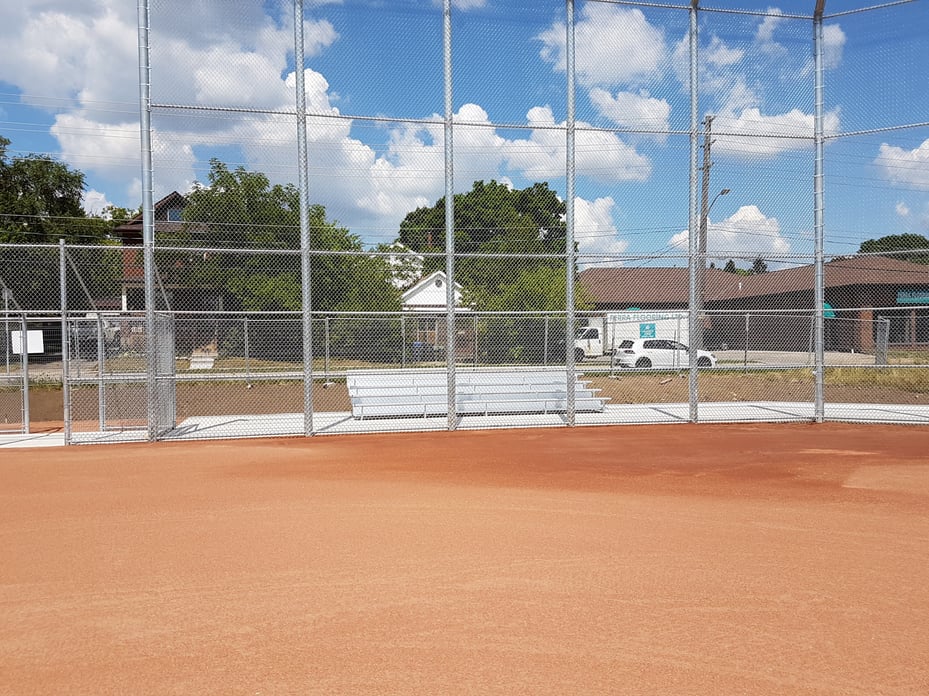 Bleachers and Players’ Benches Completing the Revitalization of Guelph