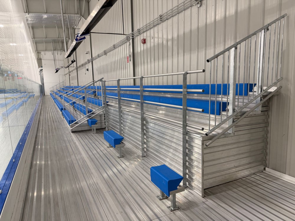 Barrier-Free-area-airdrie-arena-bleachers
