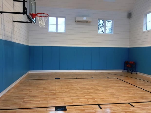 carolina-blue-wall-padding-in-home-gymnasium