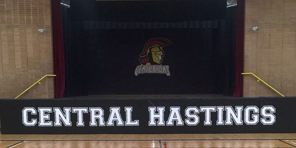 One School, Two Mascots Central Hastings School Receives New