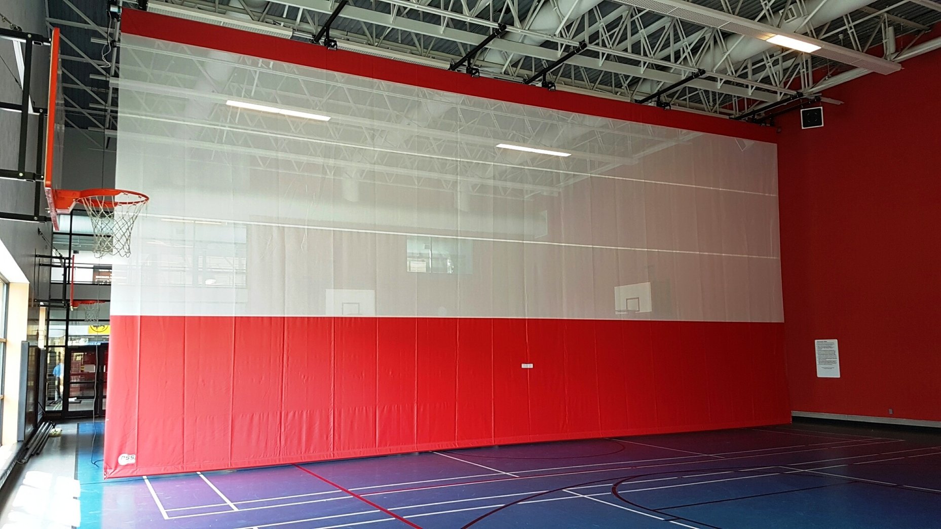 A New Gym Divider Curtain for the City of Oshawa