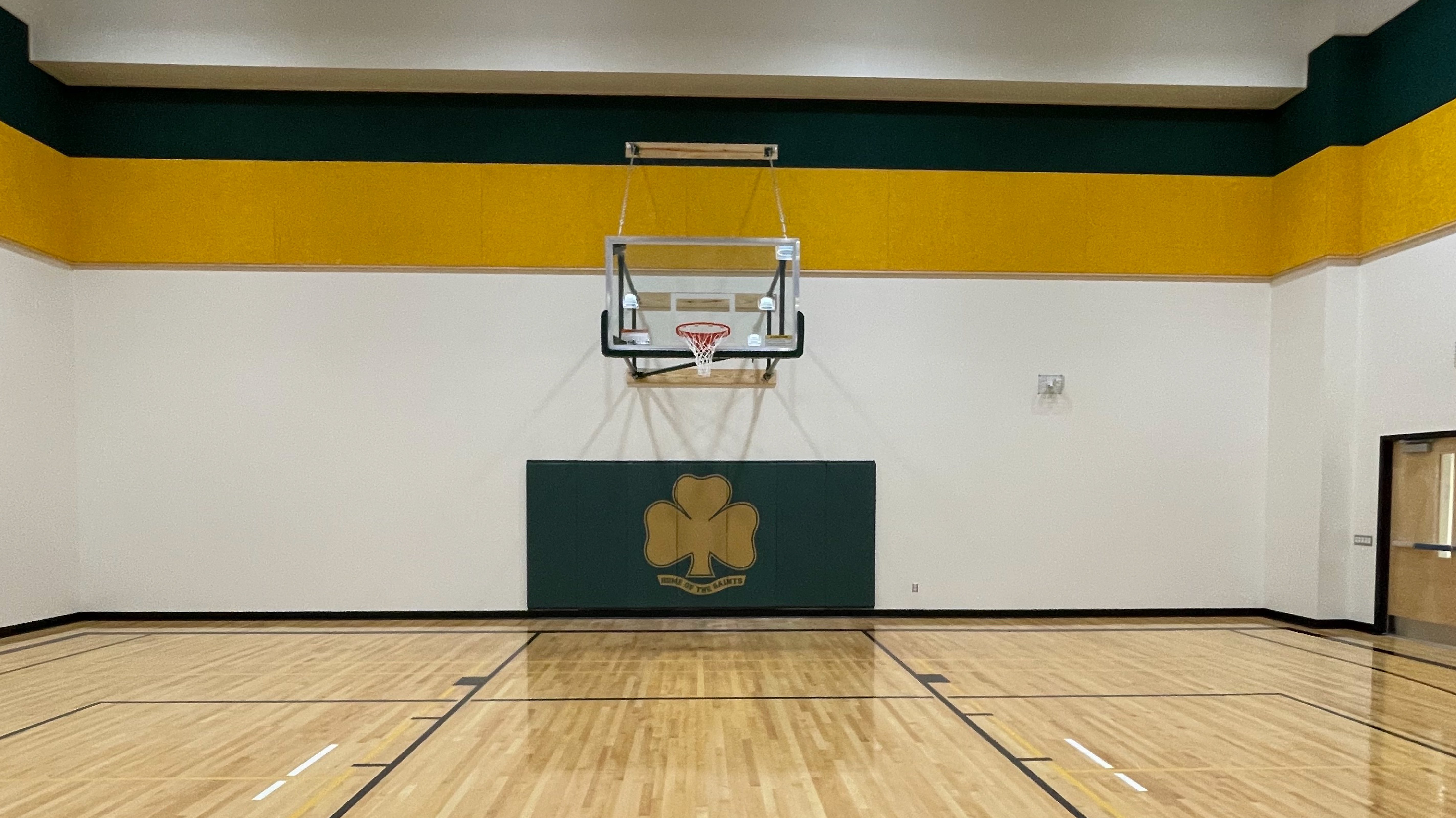 More Than Just Luck: St. Patrick High School Renovates Secondary Gymnasium