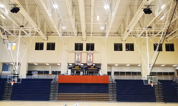 ceiling-suspended-basketball-queens-university