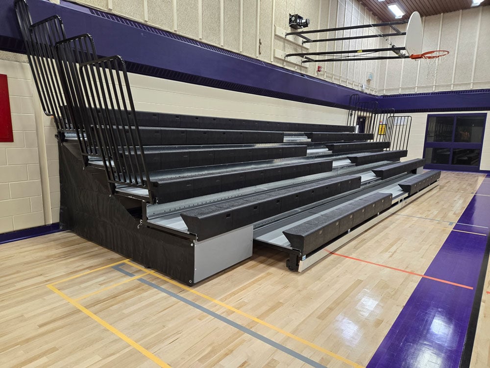 east-elgin-telescopic-bleachers-side