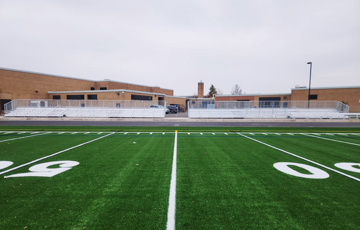 eden-high-school-bleachers