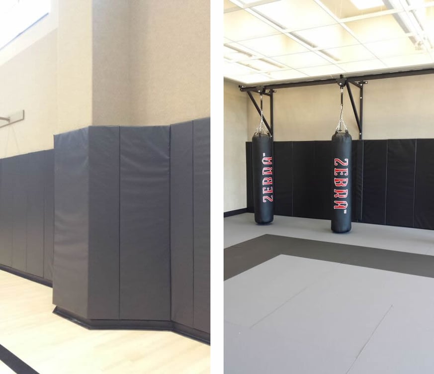 Basketball Equipment & Custom Wall Padding for Life Time Athletic