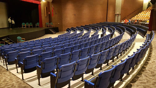 New Auditorium Seating For Sir Robert Borden High School   Sir Robert Borden High School Fixed Auditorium Seating 