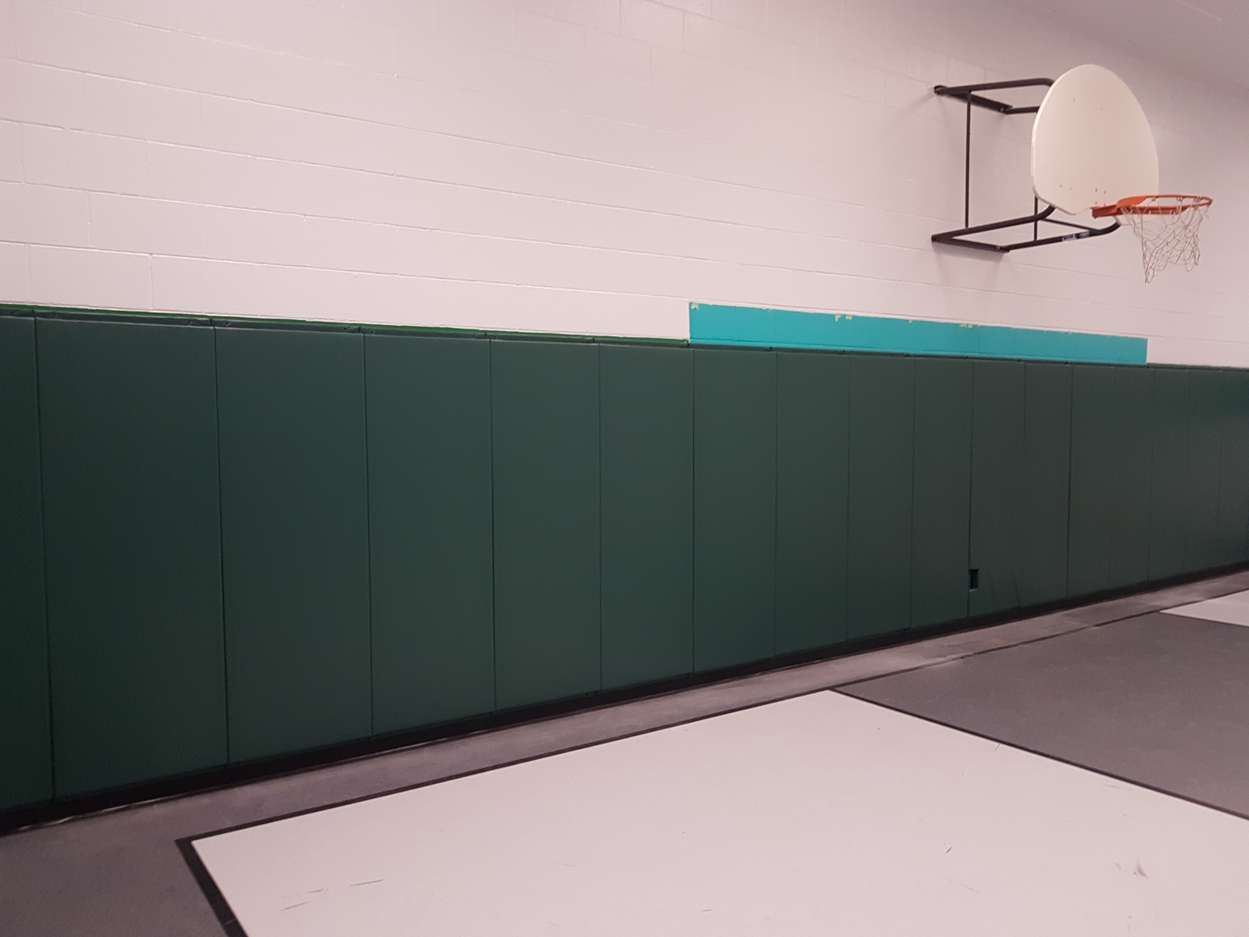 Customized Wall and Stage Padding for the Hastings and Prince Edward