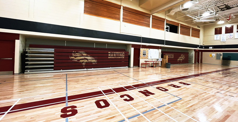 New Bleachers & GameDay GraFX for Sir Frederick Banting Secondary School