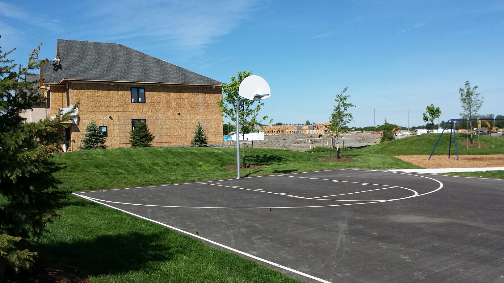 Adding Outdoor Basketball Systems to Two City of Ottawa Parks
